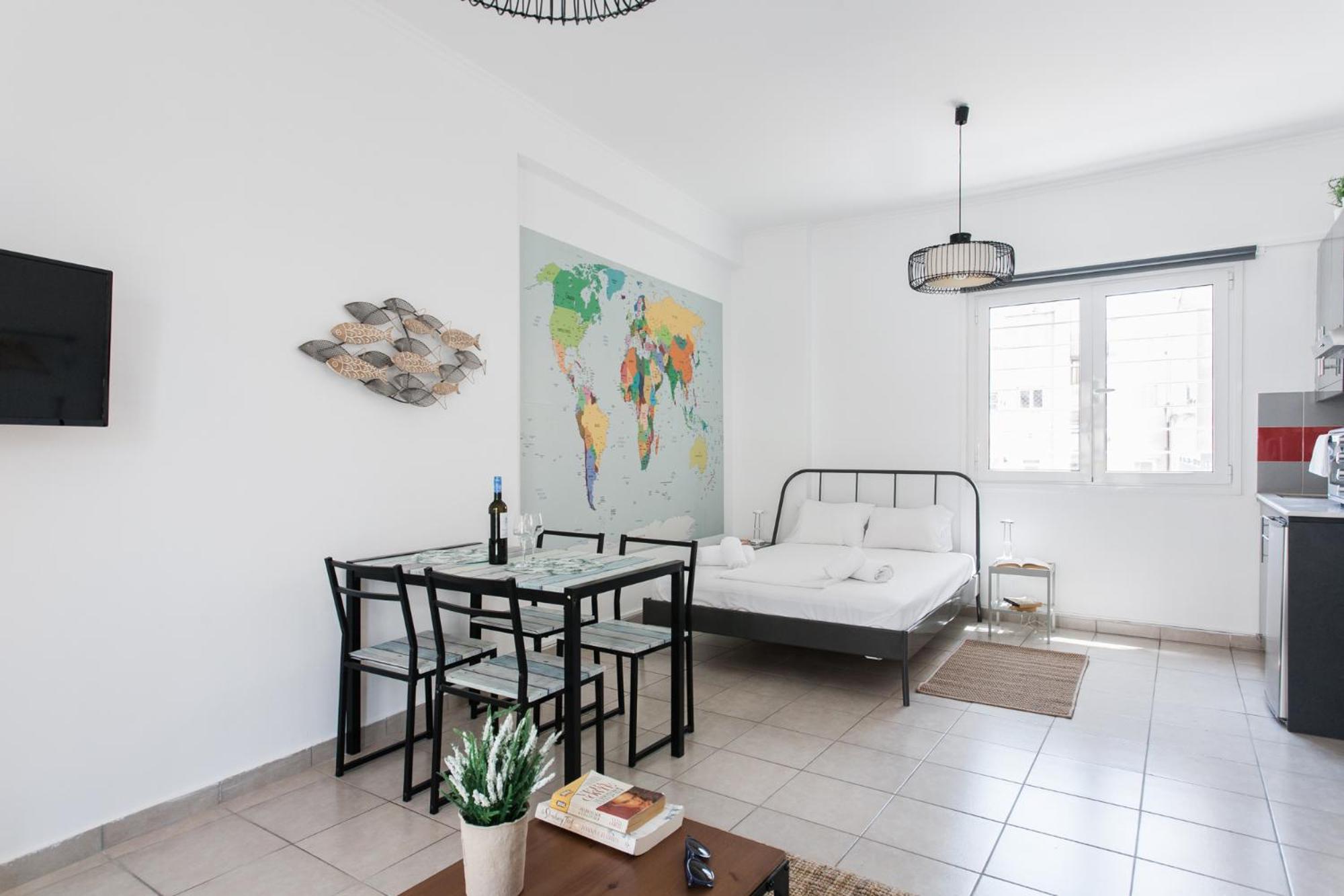 Aegean Style, City Center Studio Next To Acropolis Athena Bagian luar foto